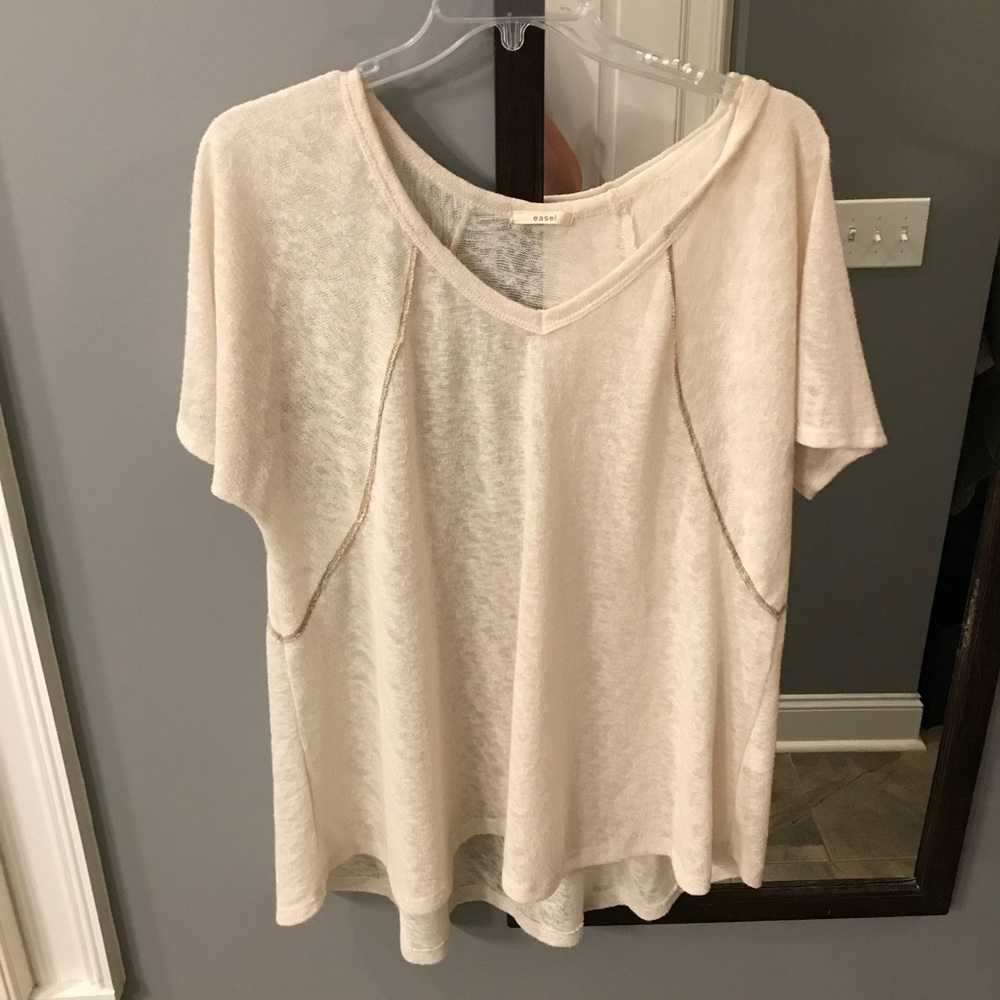 Cream color tunic
